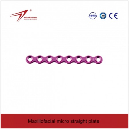 Maxillofacial Micro Straight Plate. სწორი ფირფიტა